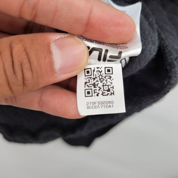 Fila Embroidered 1/4 Zip Mock Neck Sweater Colorblock Longsleeve Small Women NWT - Picture 8 of 13